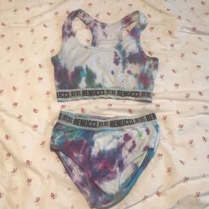 Sports top and boy brief under wear